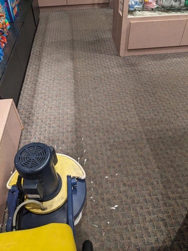 commercial carpet cleaning by Grossbusters