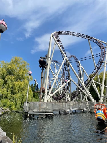 ride to happiness by tomorrowland coaster plopsaland belgium de panne