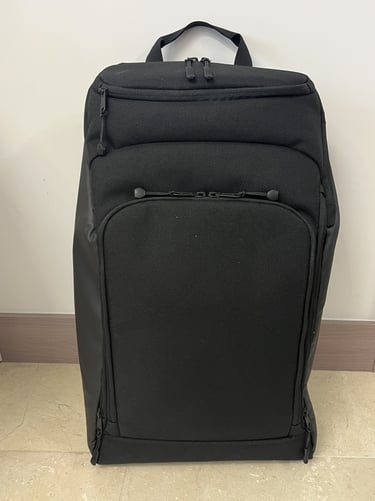 Front View of backpack