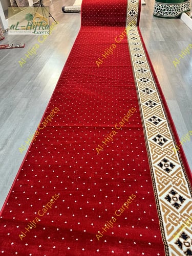 karpet masjid gizem lokal merah bintik