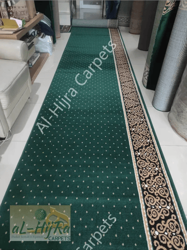 karpet masjid shafira hijau