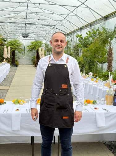 Rares Tom Pasare founder of The Aproned Mixologist mobile bar hire London