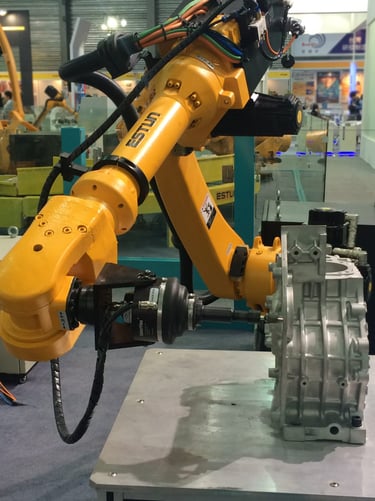 integracion en Mexico robot industrial paletizador chino de calidad estun 