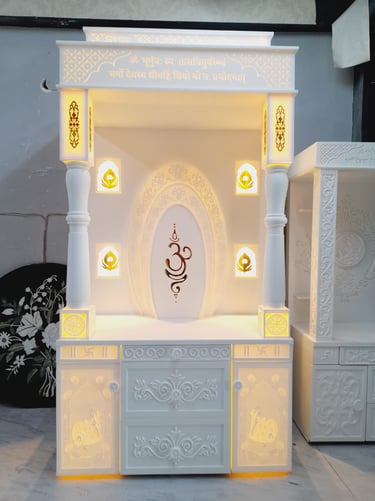 Custom Corian temple desgins