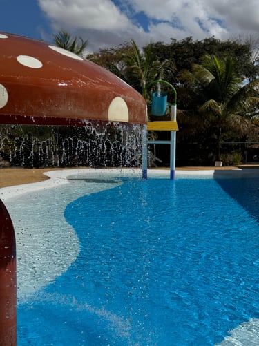 Piscina praia do balde para crianças e bebês