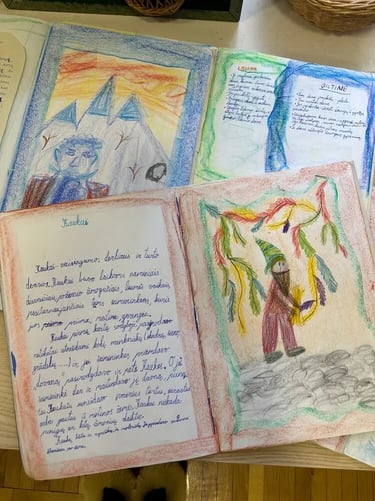 Mokinių veiklos Klaipėdos Valdorfo mokykloje