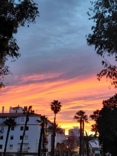 Amanecer en Torre del Mar