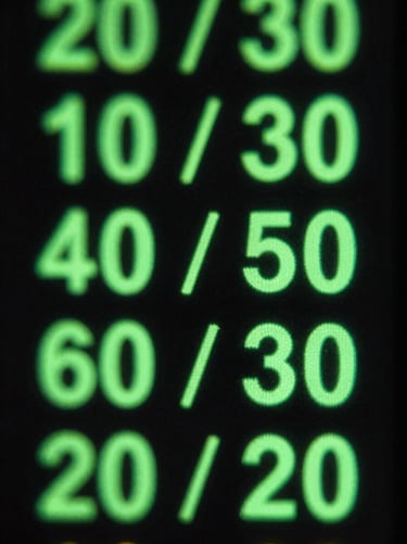 Extreme close-up of a clean terminal output with green text on a stark black background, sharp direct lighting, high contrast.