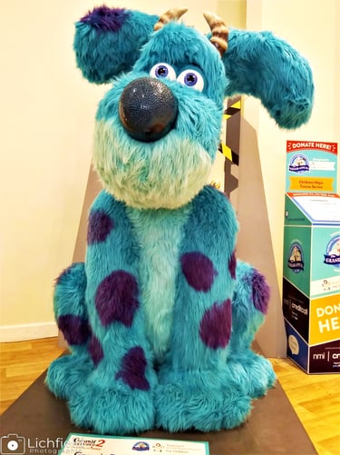 Gromit P. Sullivan (Sulley) Designer: Pixar Animation Studios Sold for £22,00