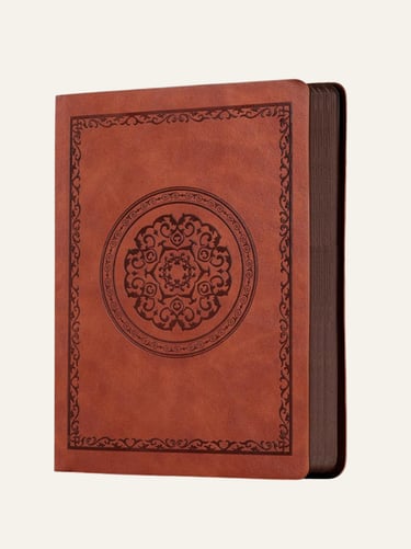 Fetinar Leather Vintage Journal Notebook in Brown