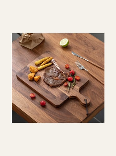 Muso Wood Walnut Cutting Board for Kitchen 15.7x9.8x0.8in