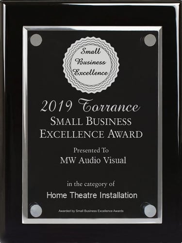 Torrance Business Award 2019 MW Audio Visual