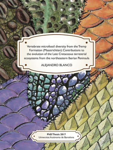 Cover of the thesis written by Alejandro Blanco. B Moncunill Solé CC BY-NC-ND 4.0