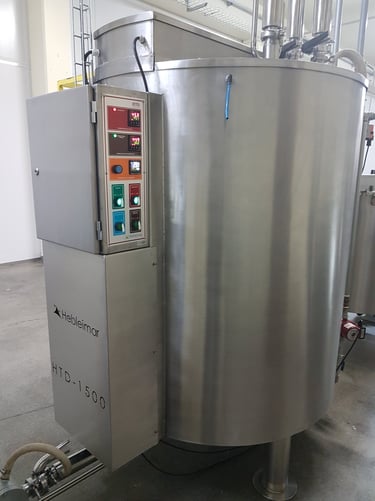 Tanque de Chocolate Encamizado em Inox