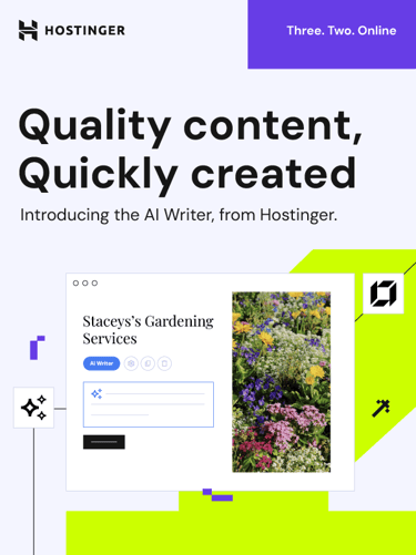 Hostinger web sitesi