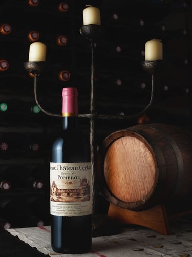 Grand vin Pomerol Vieux Château Certan 2010-thierry le moel photographe