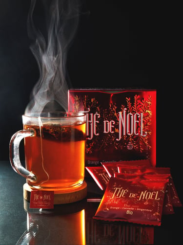 Photographie de the de noel bio thierry le moel photographe