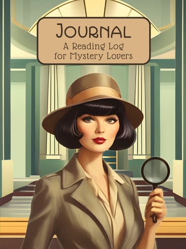 VINTAGE LADY DETECTIVE JOURNAL
