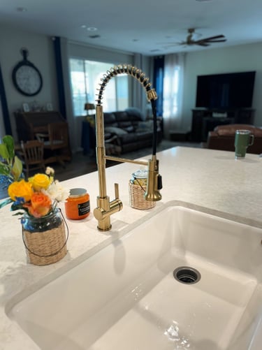 New Kitchen Faucet Installed by At Hand Heroes In Scottsdale, AZ