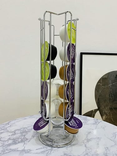 soporte para cápsulas de cafe