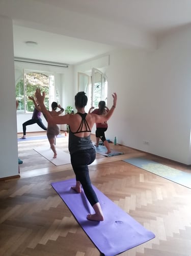 yoga alla casa di lù