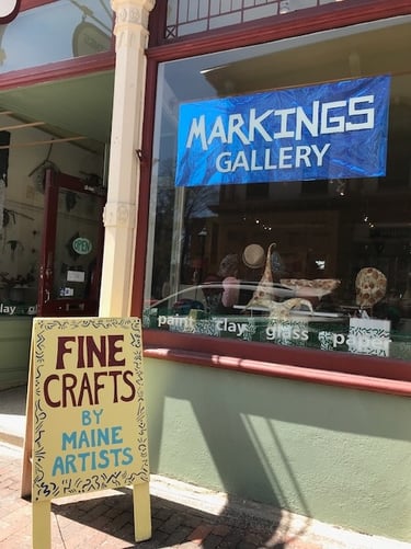 street view of Markings Gallery 50 Front Street, Bath Maine, 04530