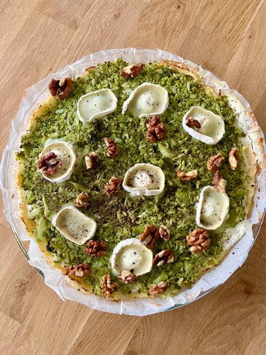 tarte chou-fleu brocolis