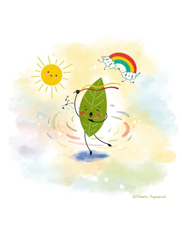 Workshop Folhinha Dança com as Cores da série Arte Para Todos em Ourém.