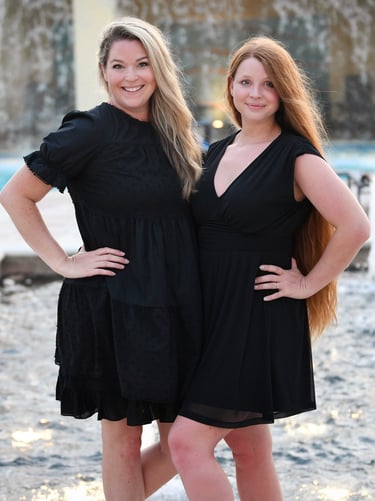 Picture of Wonderland on Points podcast hosts Mary Ellen and Joanna
