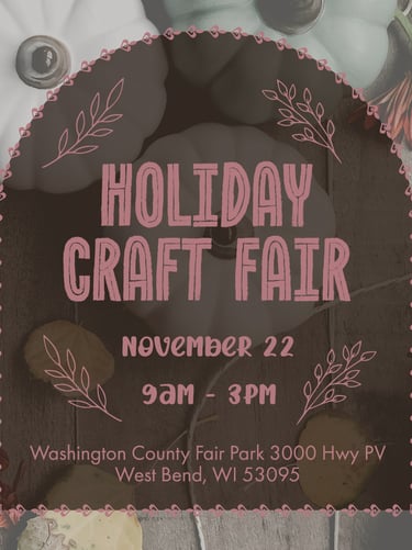 Washington County Fair Park’s 2025 Holiday Craft Fair