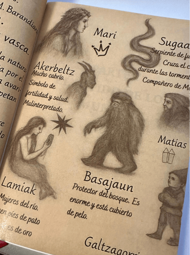 Cuando el bosque recuerde Mitología Vasca