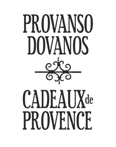 a sign that says, Provanso Dovanos - Cadeaux de Provence