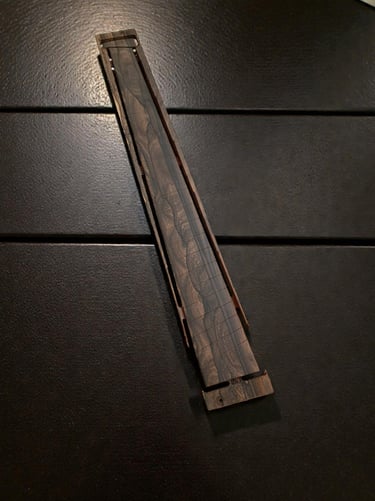 Touche Basse Multiscale (34" - 35.5") - radius 16" - Ziricote