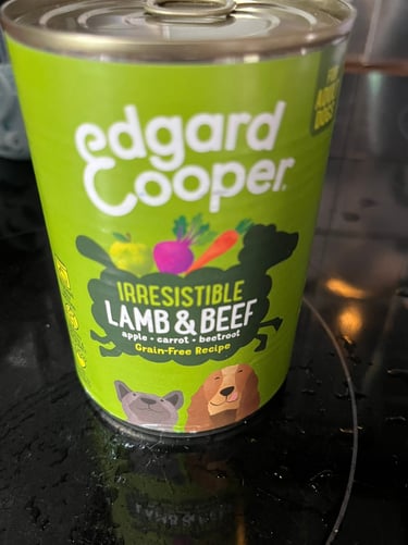 Edgard Cooper Lamb & Beef flavour Tinned food