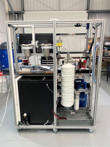 5kW alkaline electrolyser test station