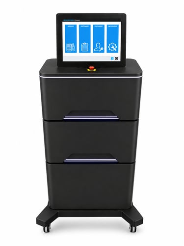 Dispositivo professionale laser a diodo Pure Nova per epilazione estetica avanzata e trattamenti multi-fototipo