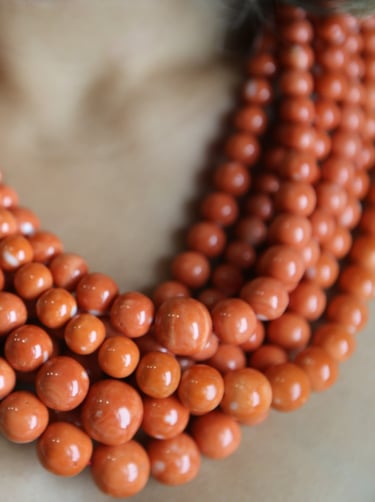 coral necklaces