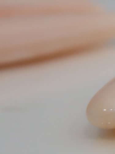 coral drops, almonds