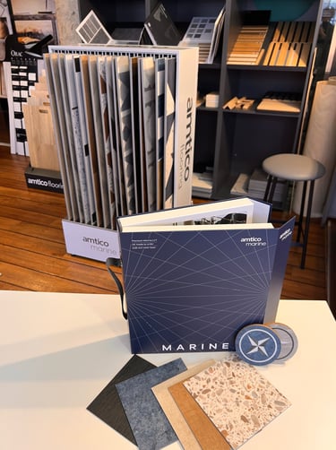 Amtico Marine katalogas ir stendas