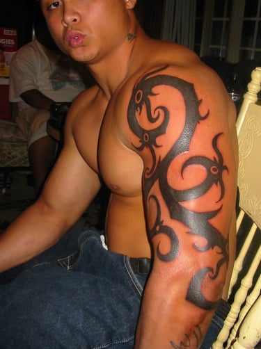 borneo tribal tattoo carl cocker kalia tattoo melbourne perth sydney brisbane