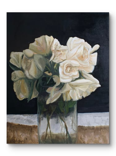 Gardenia's Luminescence, 11x14"