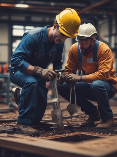 An old-fashioned diesel fuel pump located on a concrete slab. The pump has a metallic exterior with a hose attached, and the words 'DIESEL' and 'DED' prominently displayed. It's a rainy day, evident from the visible rain streaks and wet surfaces around the pump.