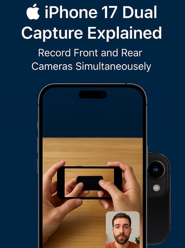a person taking a picture of a man taking a picture of himself
