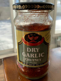 dry garlic chutney
