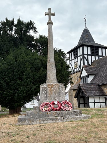 St James Church Defford WW1 War memorial