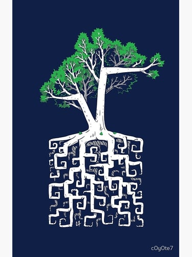Square root image by https://www.teepublic.com/user/c0y0te7