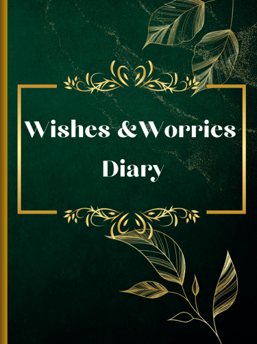 Wishes and worries Diary cover