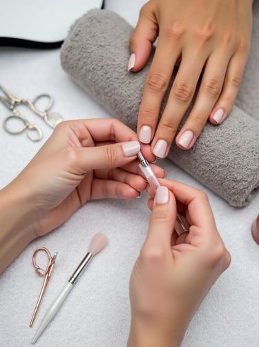 Facial treatment and manicure package for glowing skin and beautiful nails in Kuala Lumpur