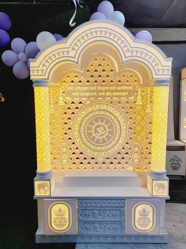 curve Arch corian temple