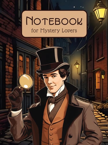 VINTAGE DETECTIVE NOTEBOOK